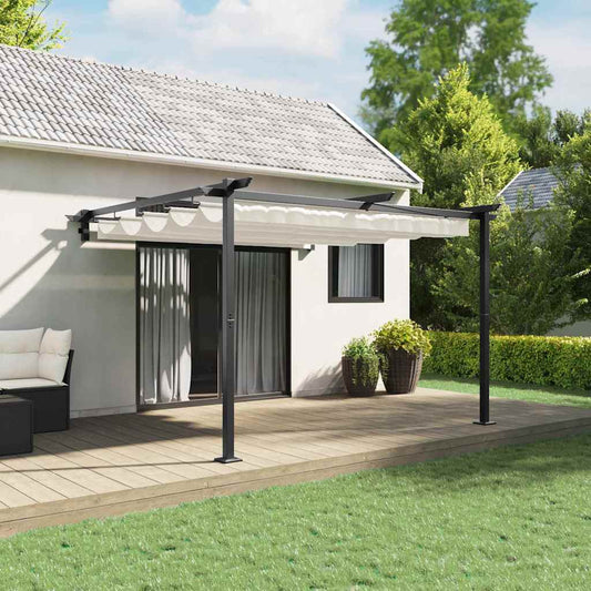 Pavillon Creme 300 x 300 x 200 cm Polyester