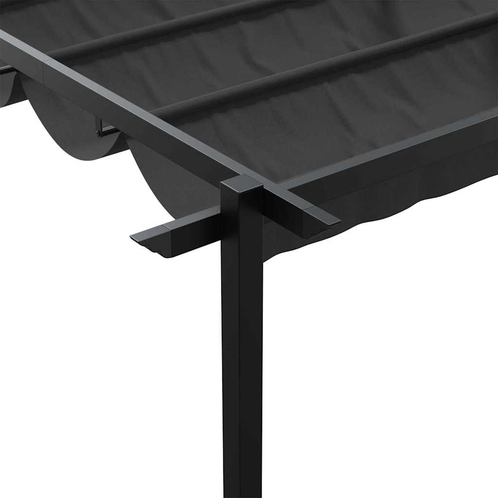 Pavillon Anthrazit 300 x 300 x 200 cm Polyester
