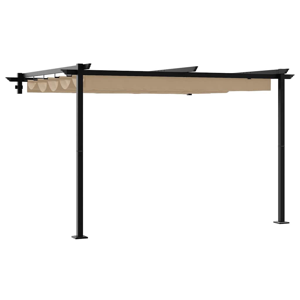 Pavillon Taupe 300 x 300 x 200 cm Polyester