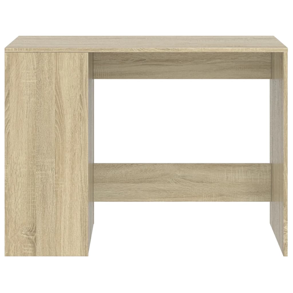 Bureau chêne Sonoma 102x50x75 cm panneau de particules