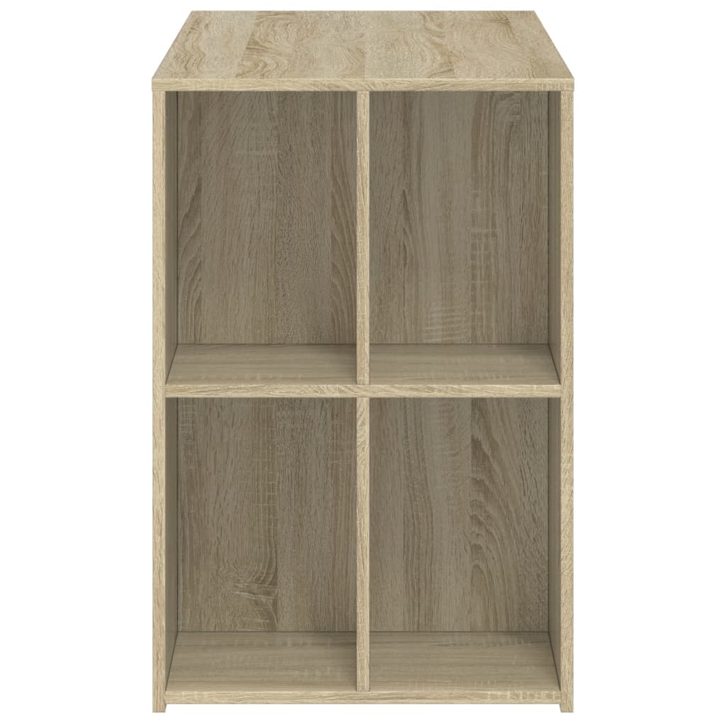 Bureau chêne Sonoma 102x50x75 cm panneau de particules