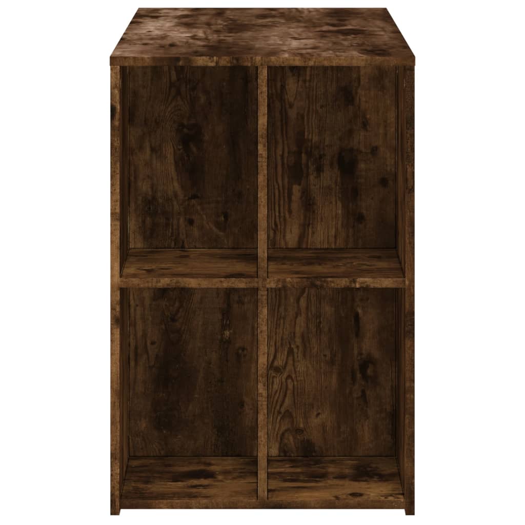 Bureau Chêne fumé 102x50x75 cm Matériau à base de bois