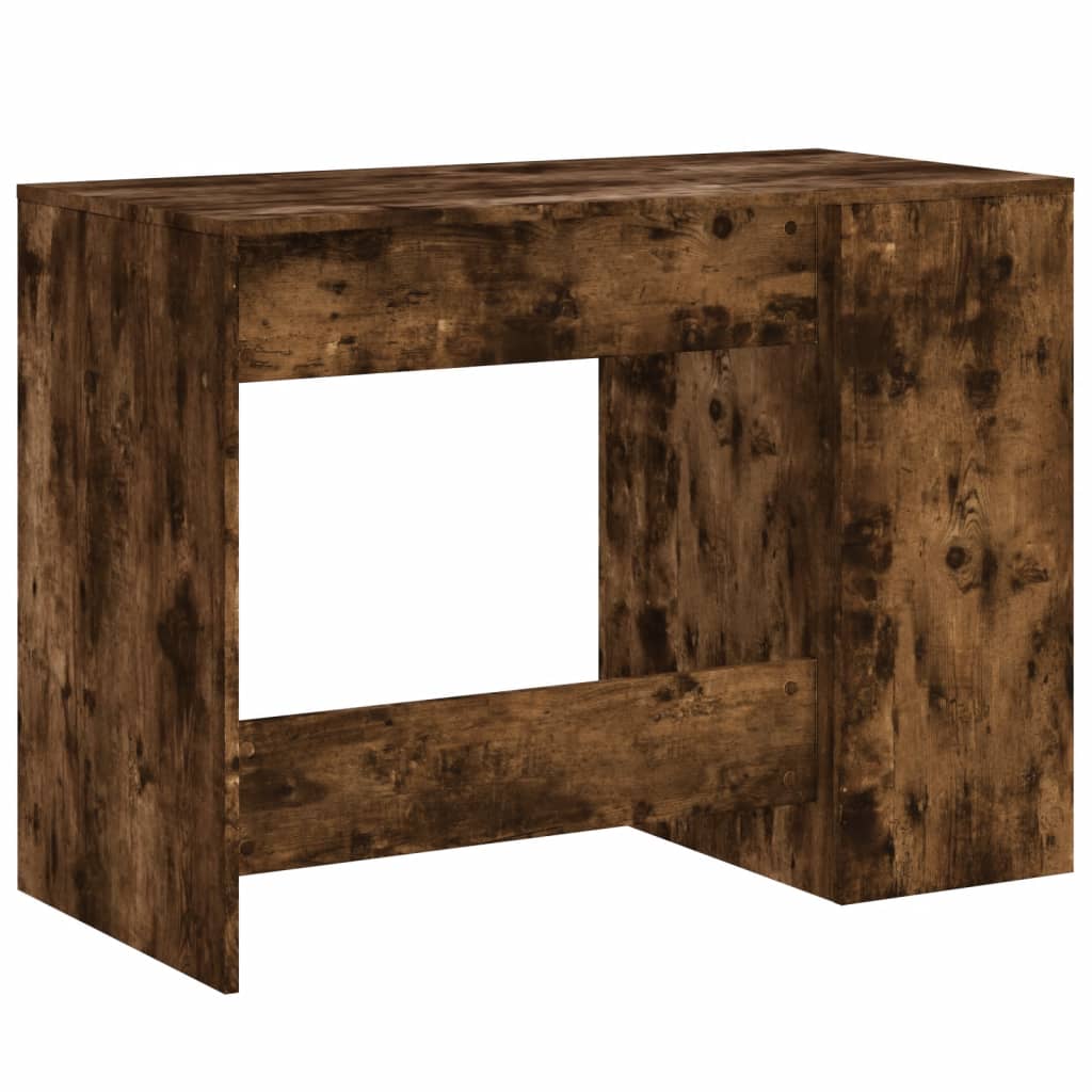 Bureau Chêne fumé 102x50x75 cm Matériau à base de bois