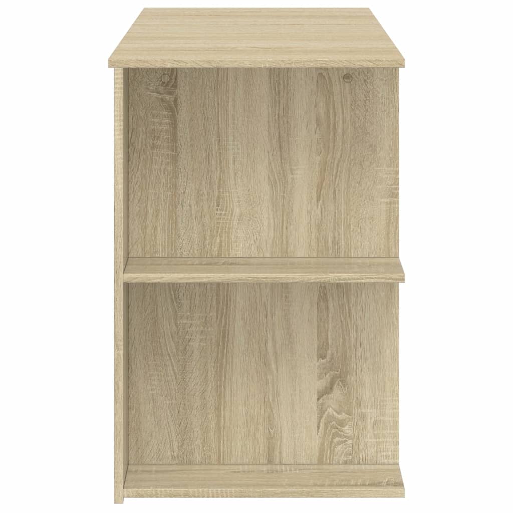 Bureau chêne Sonoma 140x50x75 cm panneau de particules