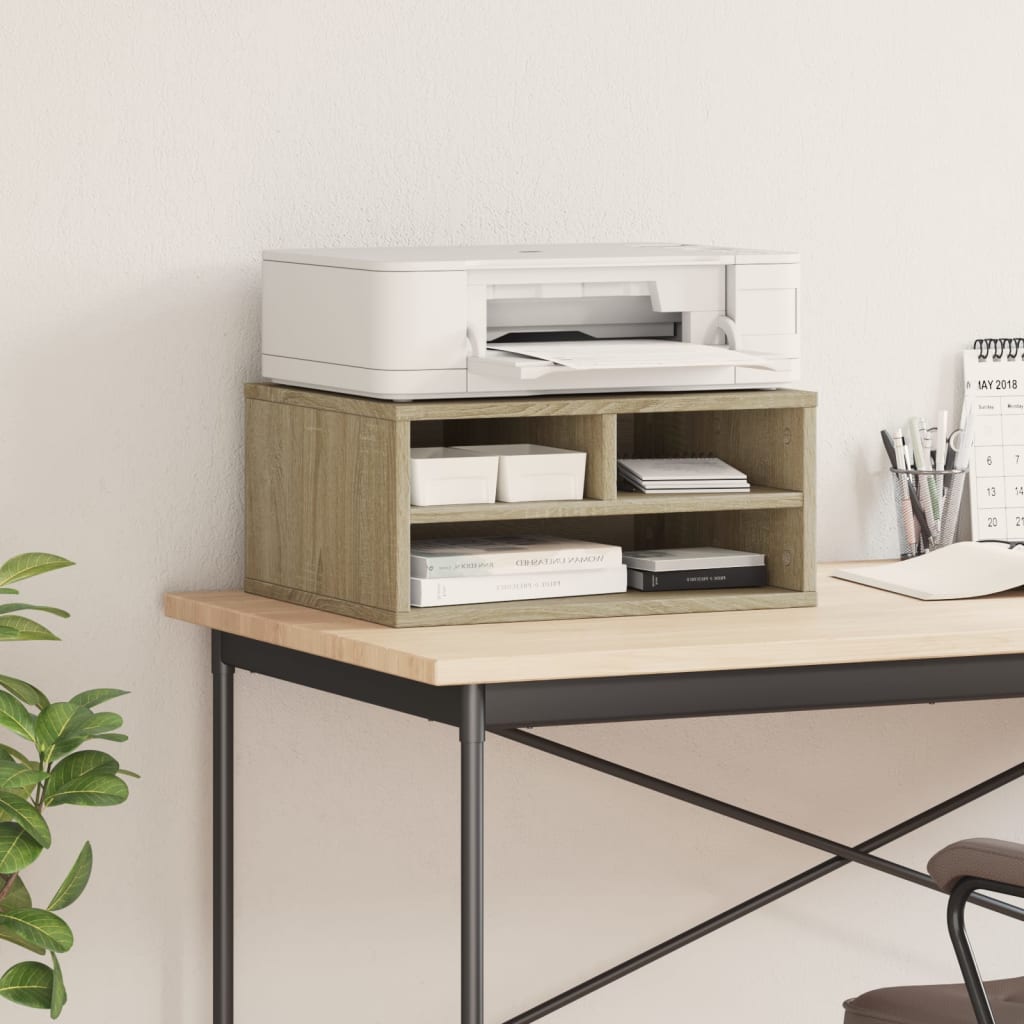 Printer stand Sonoma Oak 49x40x22.5 cm Wood-based material