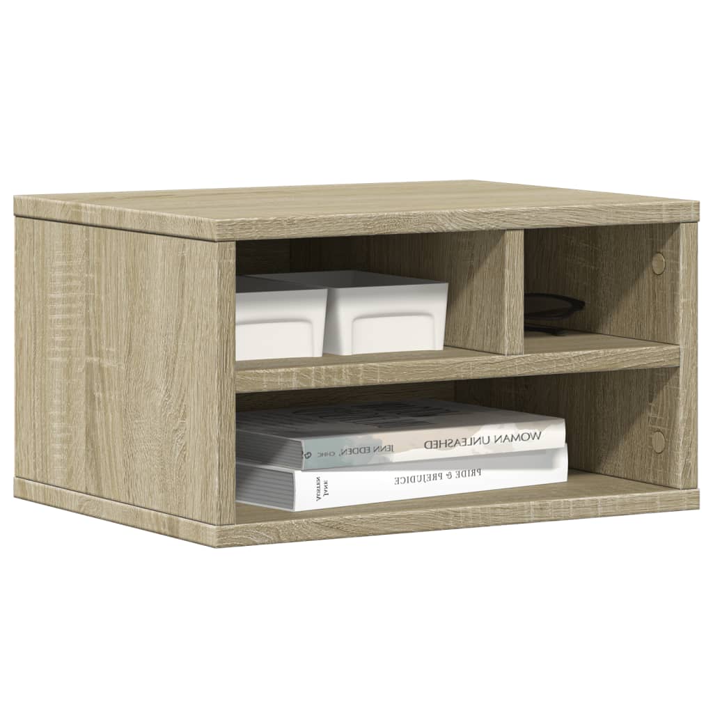 Printer Stand Sonoma Oak 40x32x22.5 cm Engineered Wood