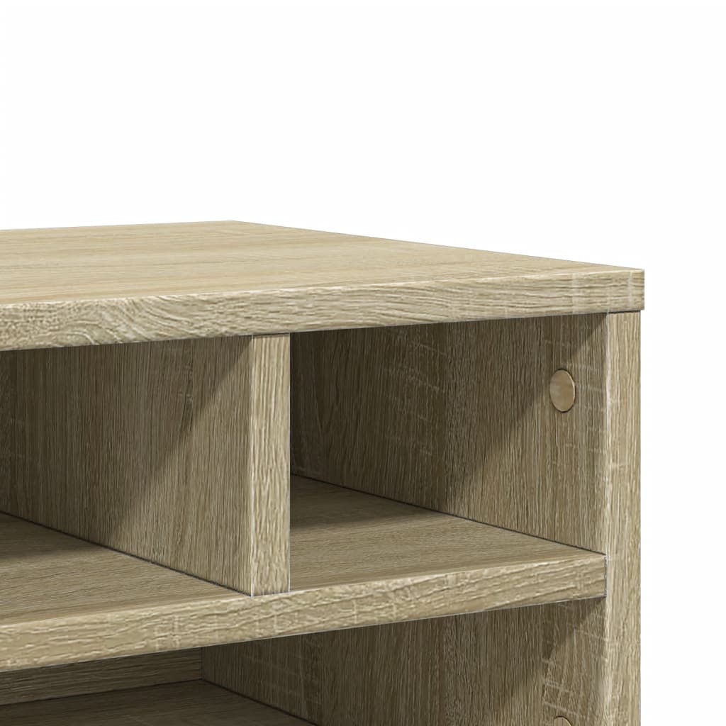 Printer Stand Sonoma Oak 40x32x22.5 cm Engineered Wood