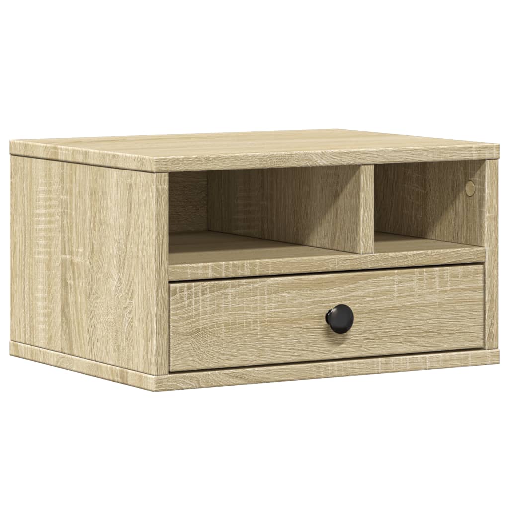 Printer Stand Sonoma Oak 40x32x22.5 cm Engineered Wood