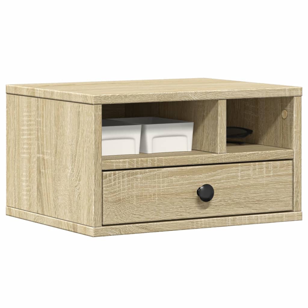 Printer Stand Sonoma Oak 40x32x22.5 cm Engineered Wood