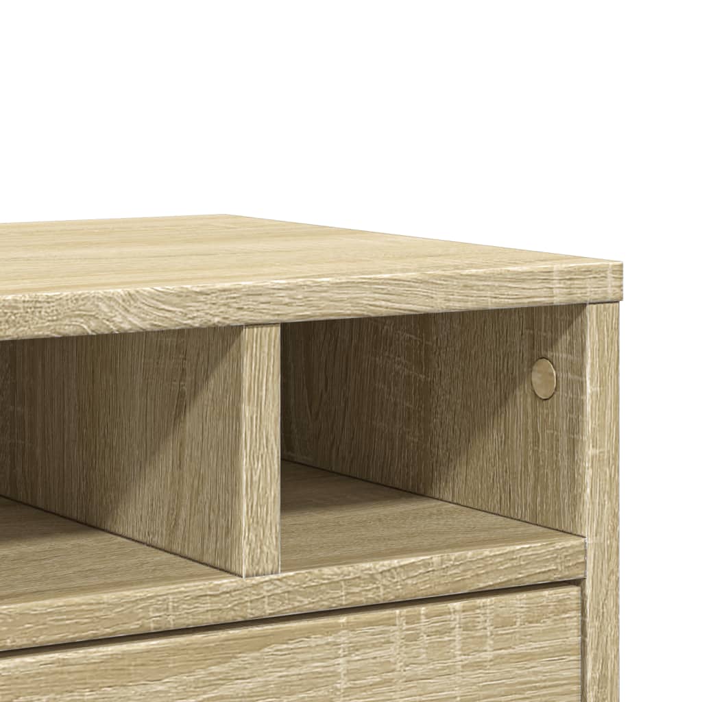 Printer Stand Sonoma Oak 40x32x22.5 cm Engineered Wood