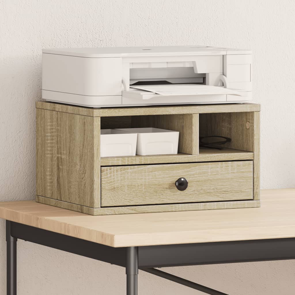 Printer Stand Sonoma Oak 40x32x22.5 cm Engineered Wood