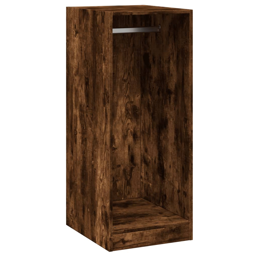 Armoire chêne fumé 48x41x102 cm panneau de particules
