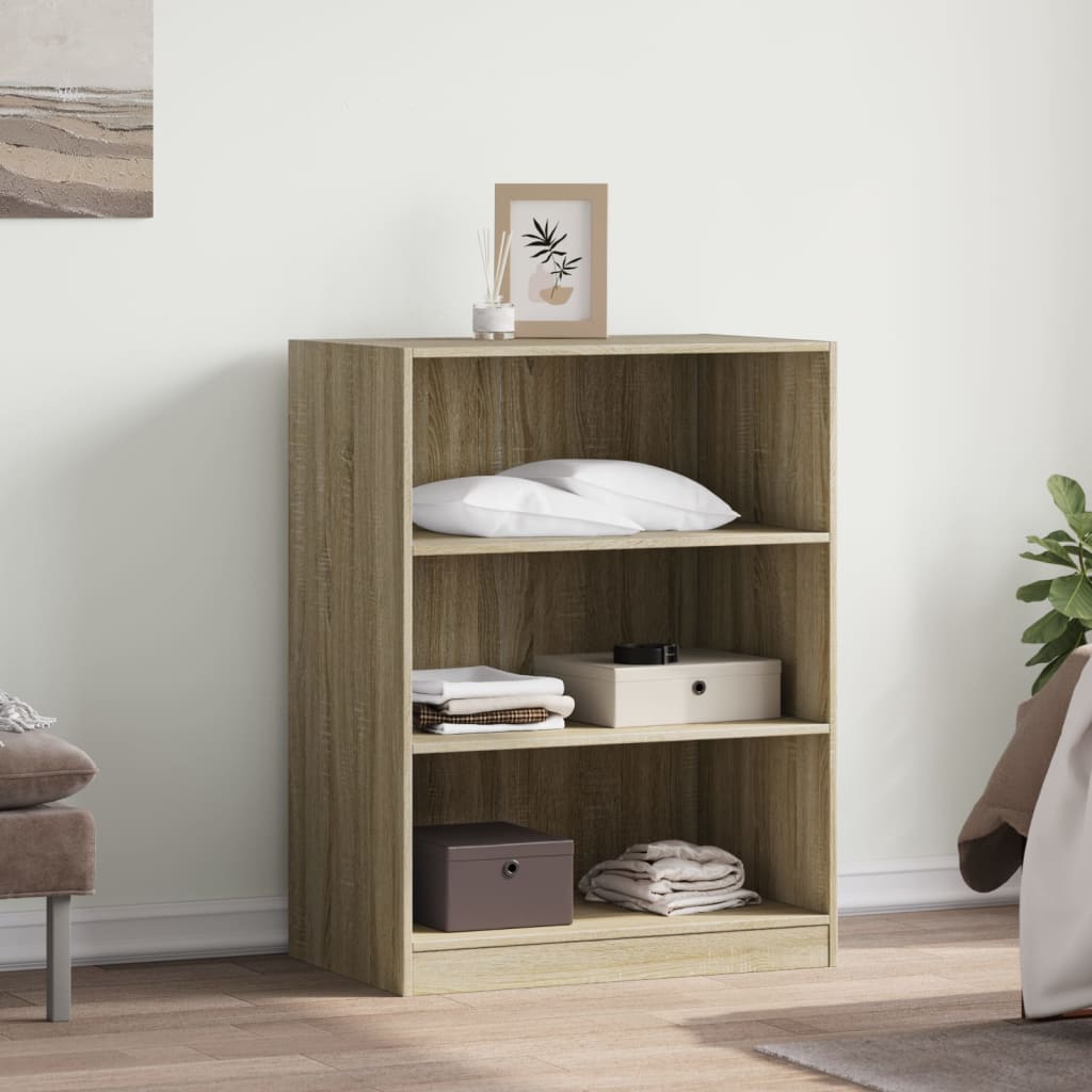 Armoire en chêne Sonoma 77x48x102 cm panneau de particules