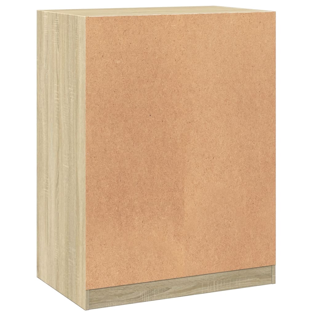 Armoire en chêne Sonoma 77x48x102 cm panneau de particules