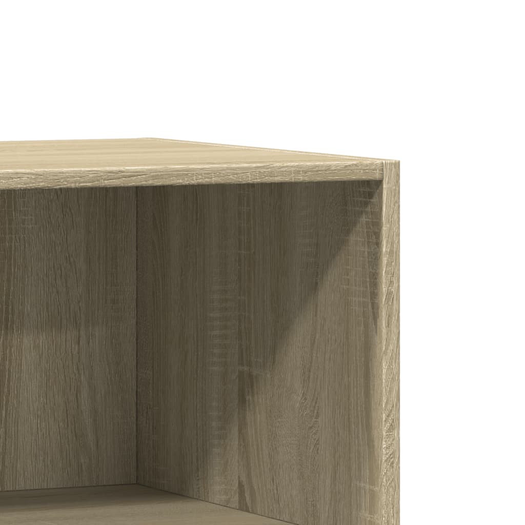 Armoire en chêne Sonoma 77x48x102 cm panneau de particules
