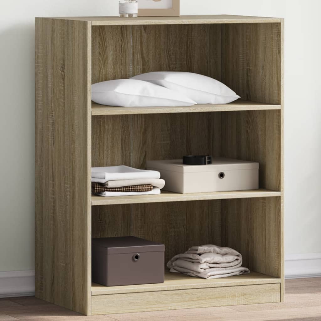 Armoire en chêne Sonoma 77x48x102 cm panneau de particules