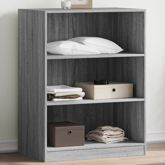 Wardrobe Gray Sonoma 77x48x102 cm Engineered Wood