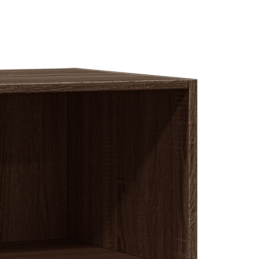 Wardrobe Brown Oak-Look 77x48x102 cm Engineered Wood