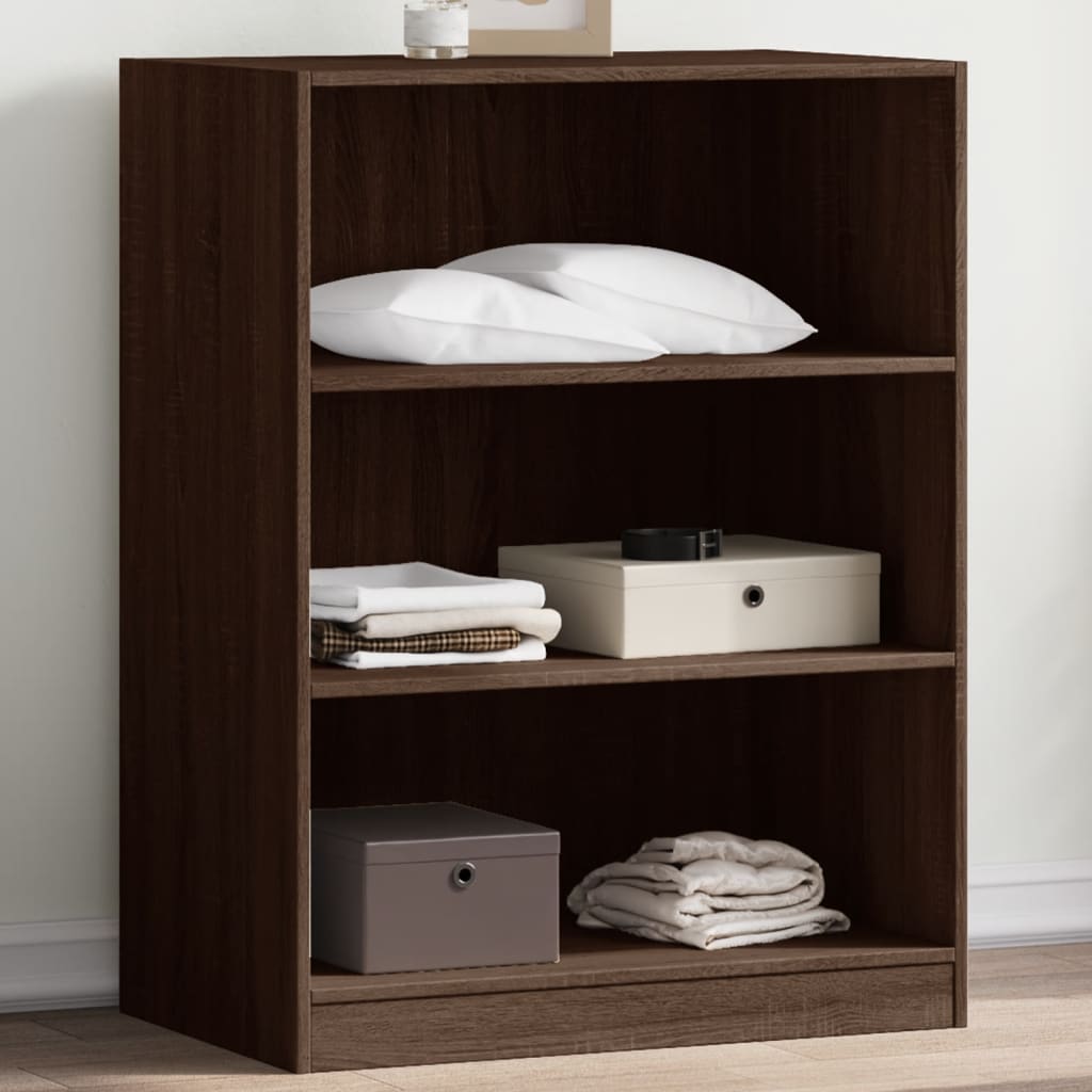 Wardrobe Brown Oak-Look 77x48x102 cm Engineered Wood