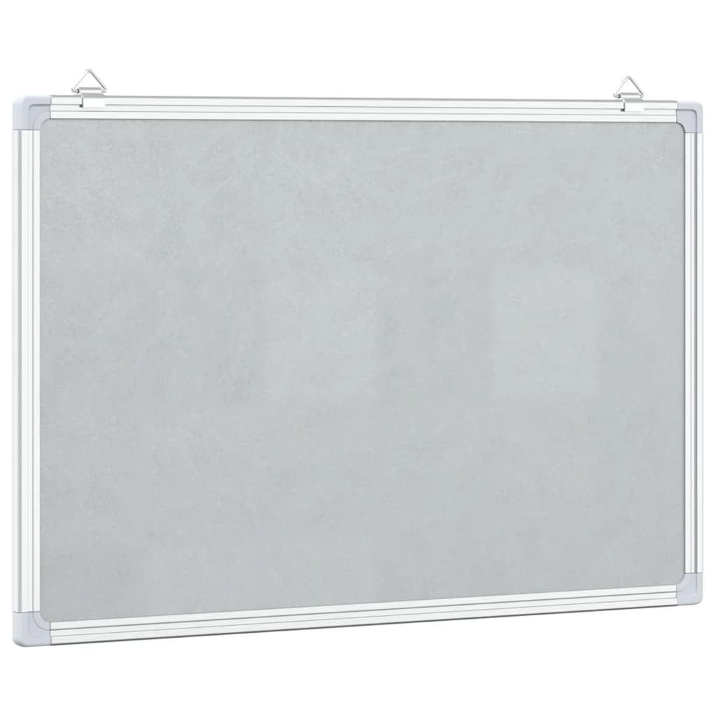 Tableau blanc magnétique 40x30x1,7 cm aluminium