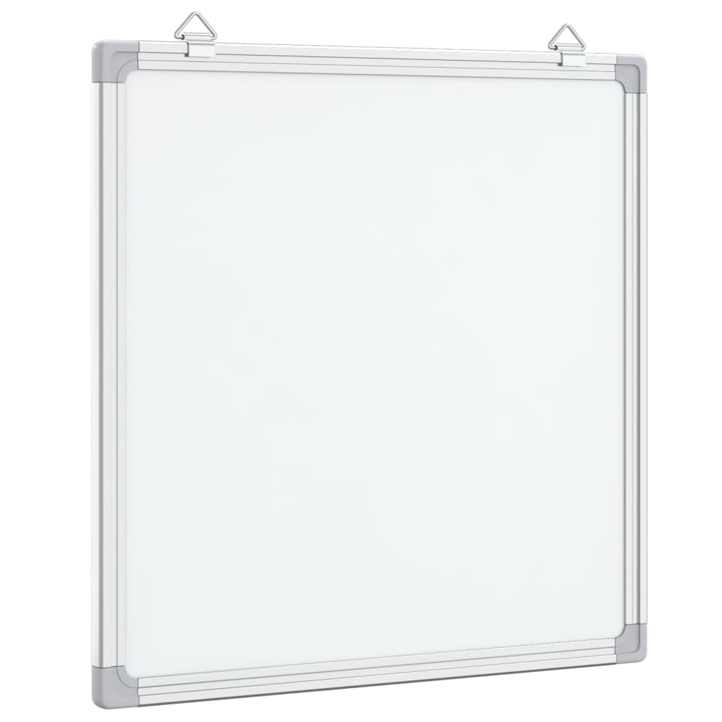 Tableau blanc magnétique 40x40x1,7 cm Aluminium