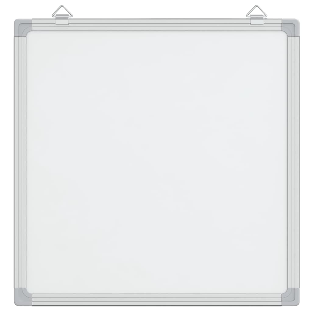 Tableau blanc magnétique 40x40x1,7 cm Aluminium