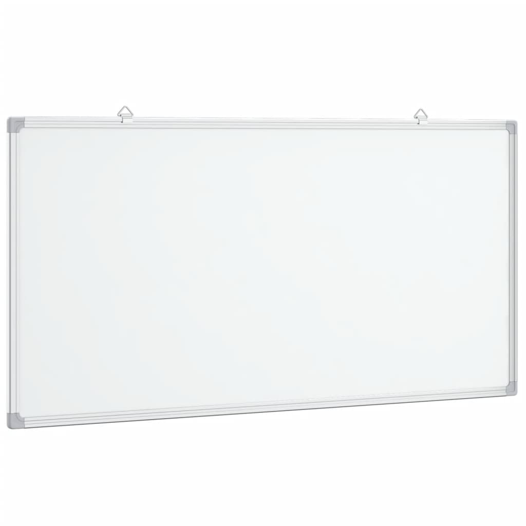 Magnetic whiteboard 100x50x1.7 cm aluminum