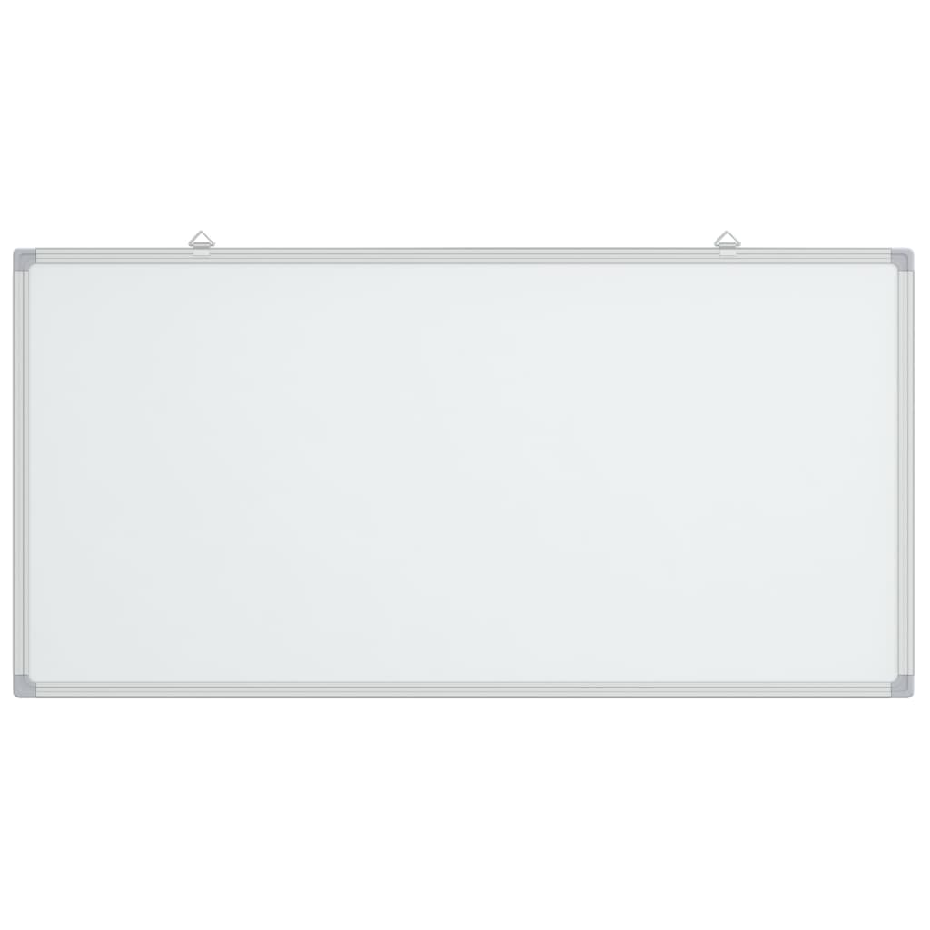 Magnetic whiteboard 100x50x1.7 cm aluminum
