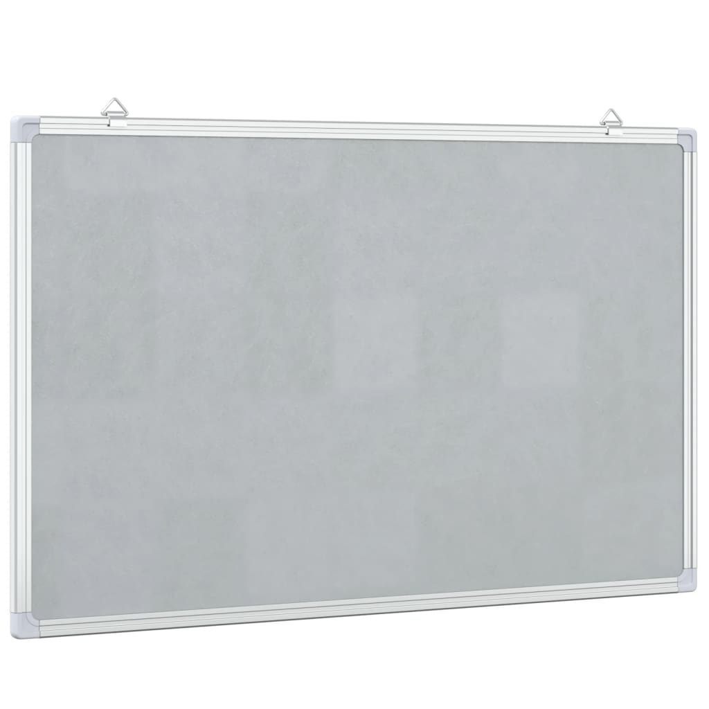 Tableau blanc magnétique 100x60x1,7 cm Aluminium