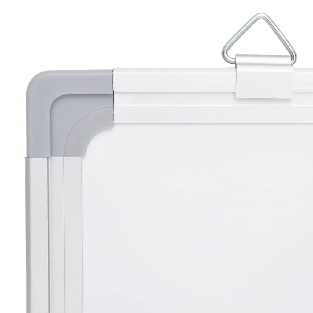 Magnetic Whiteboard Foldable 100x80x1.7 cm Aluminum