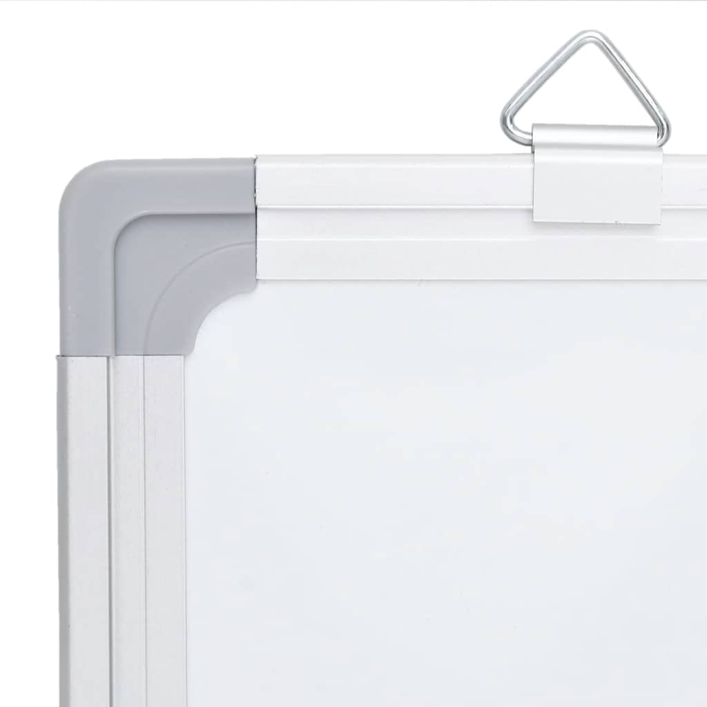 Tableau blanc magnétique pliable 160x40x1,7 cm Aluminium