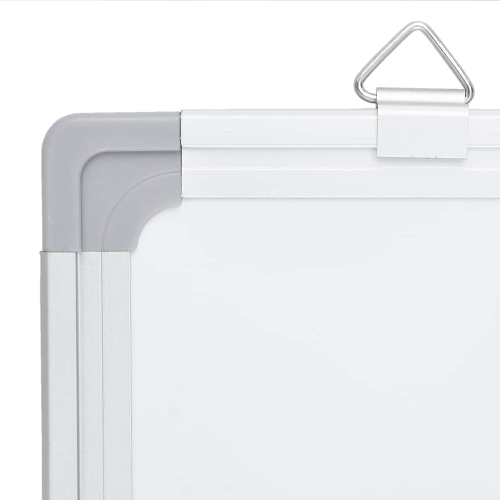 Magnetic Whiteboard Foldable 200x60x1.7 cm Aluminum