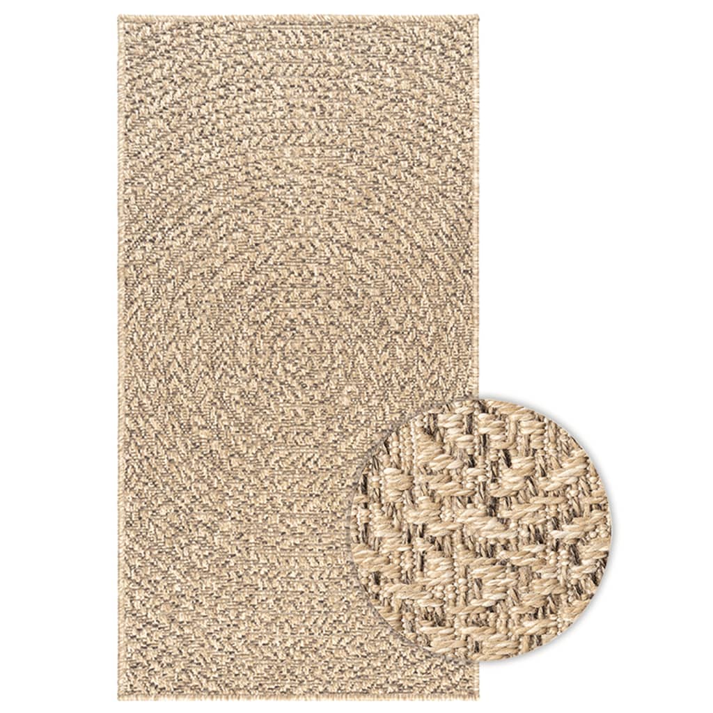 Tapis ZIZUR 60x110 cm aspect jute Intérieur et extérieur