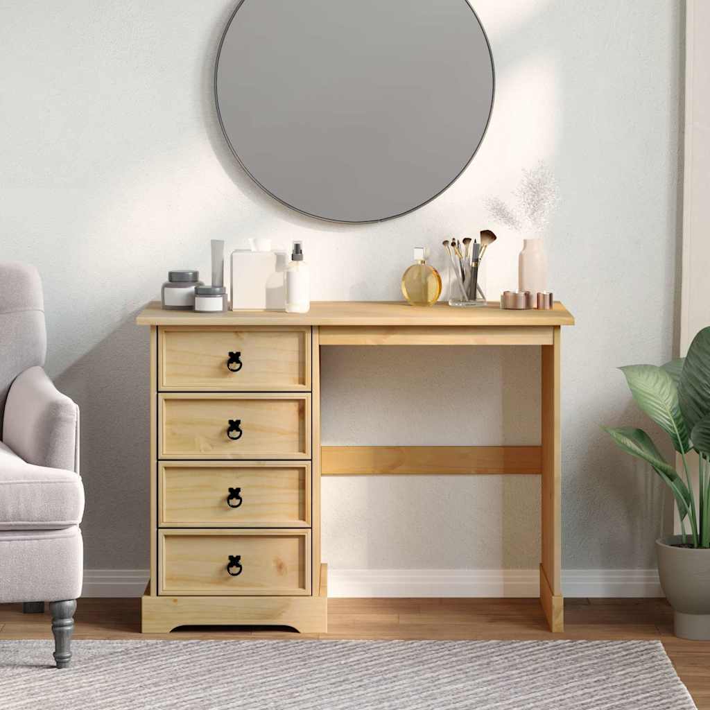 Dressing Table Corona 104x47x75 cm Solid Pine