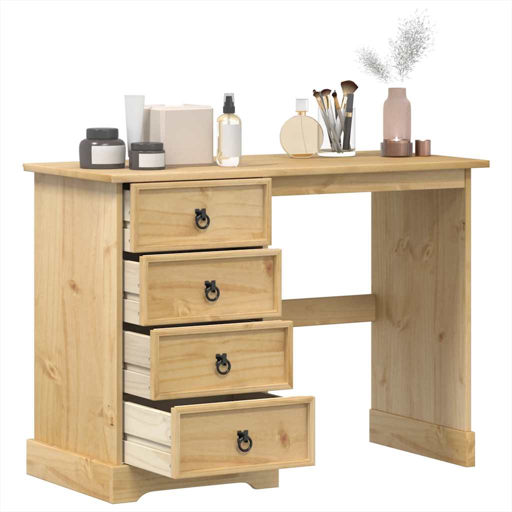 Dressing Table Corona 104x47x75 cm Solid Pine