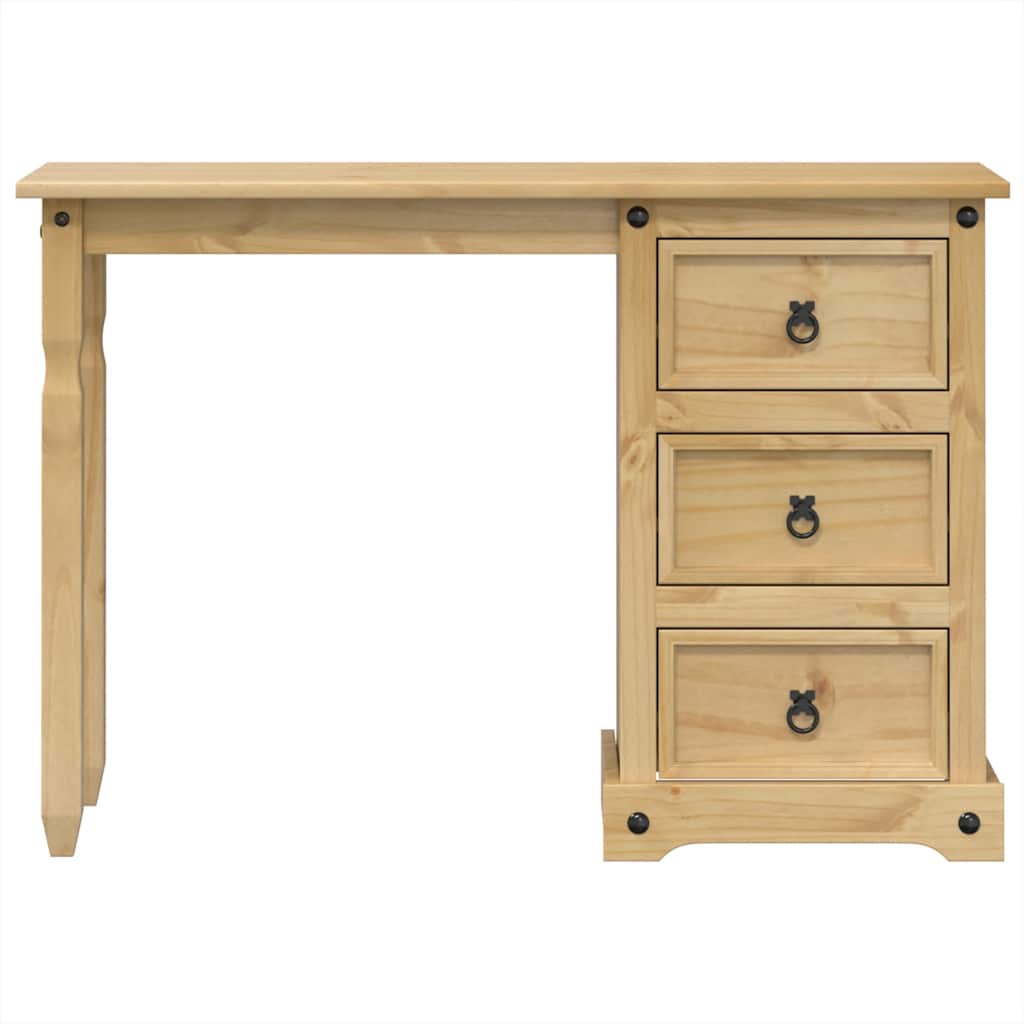 Schminktisch Corona 110x47x75 cm Massivholz Kiefer