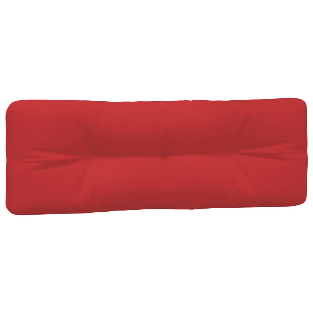 3-piece Pallet Cushion Set, Red Fabric
