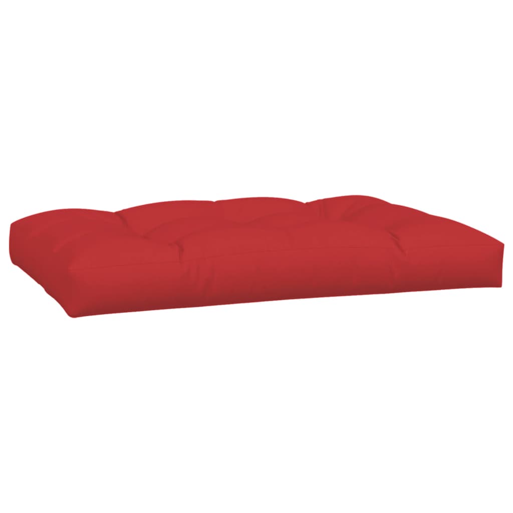 3-piece Pallet Cushion Set, Red Fabric