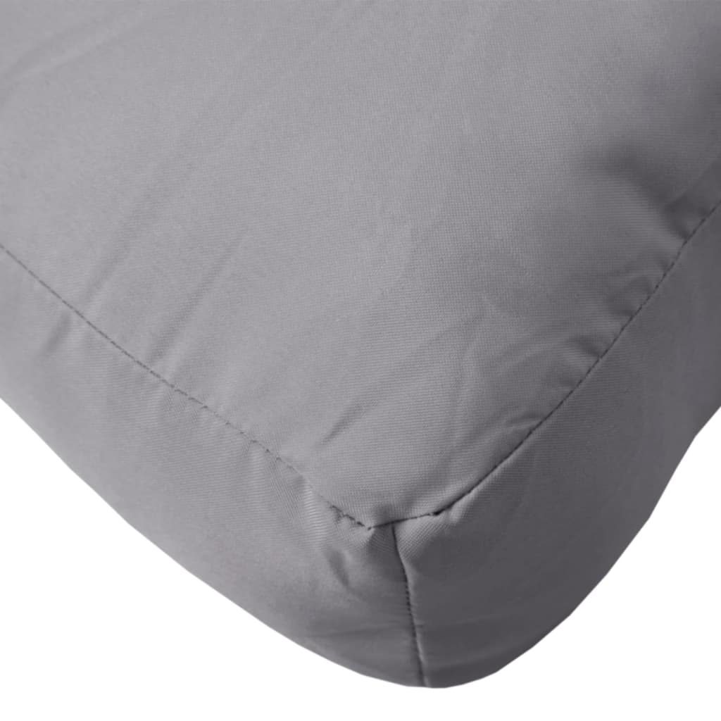Pallet Cushion Set, 5-piece, Grey Fabric