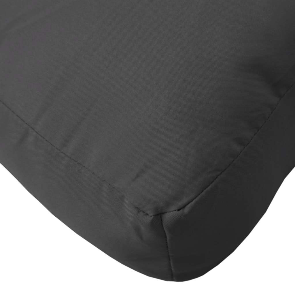 Pallet Cushion 5-pc. Black Fabric