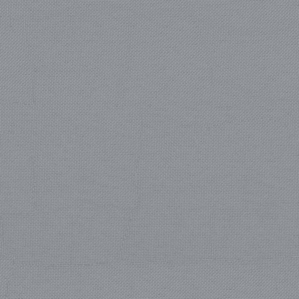 Coussin pour palette, 7 pièces, tissu gris
