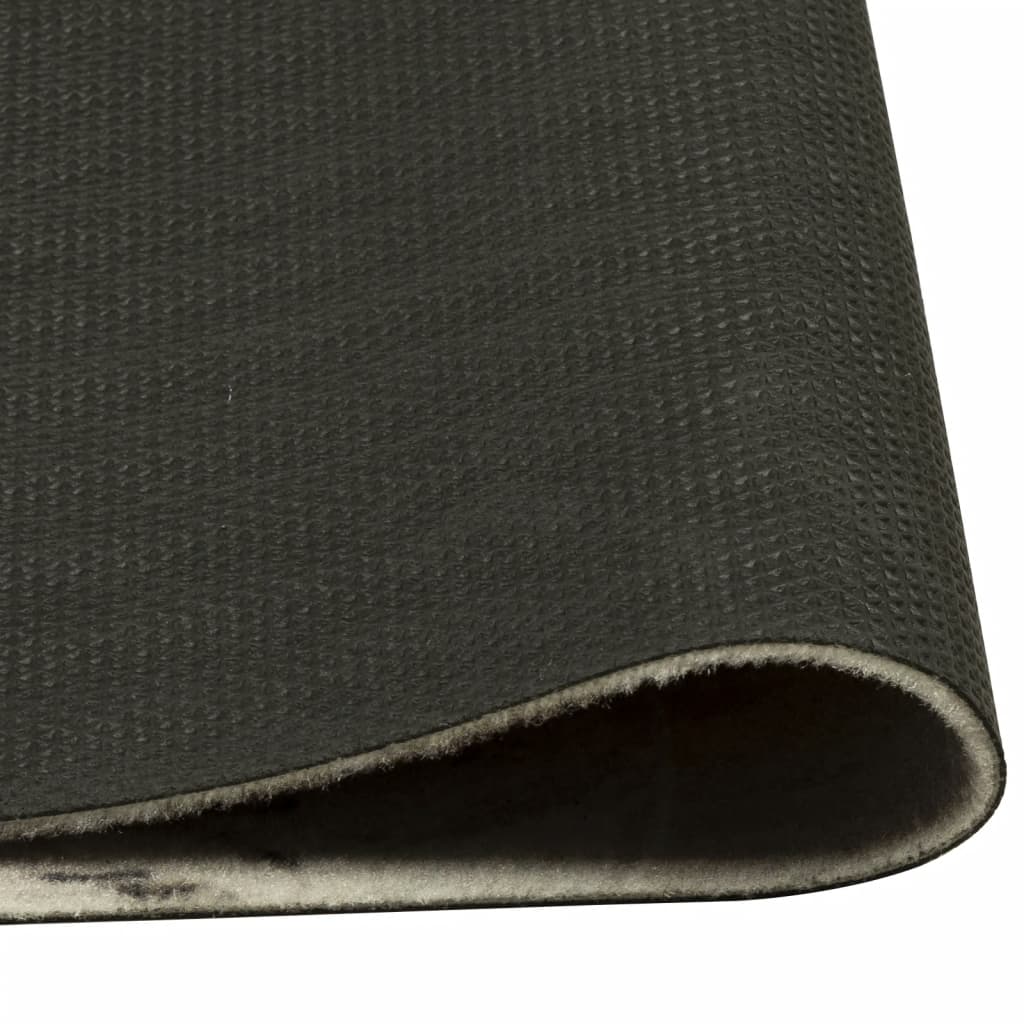 Washable Kitchen Mat Coffee Brown 60x180 cm Velvet