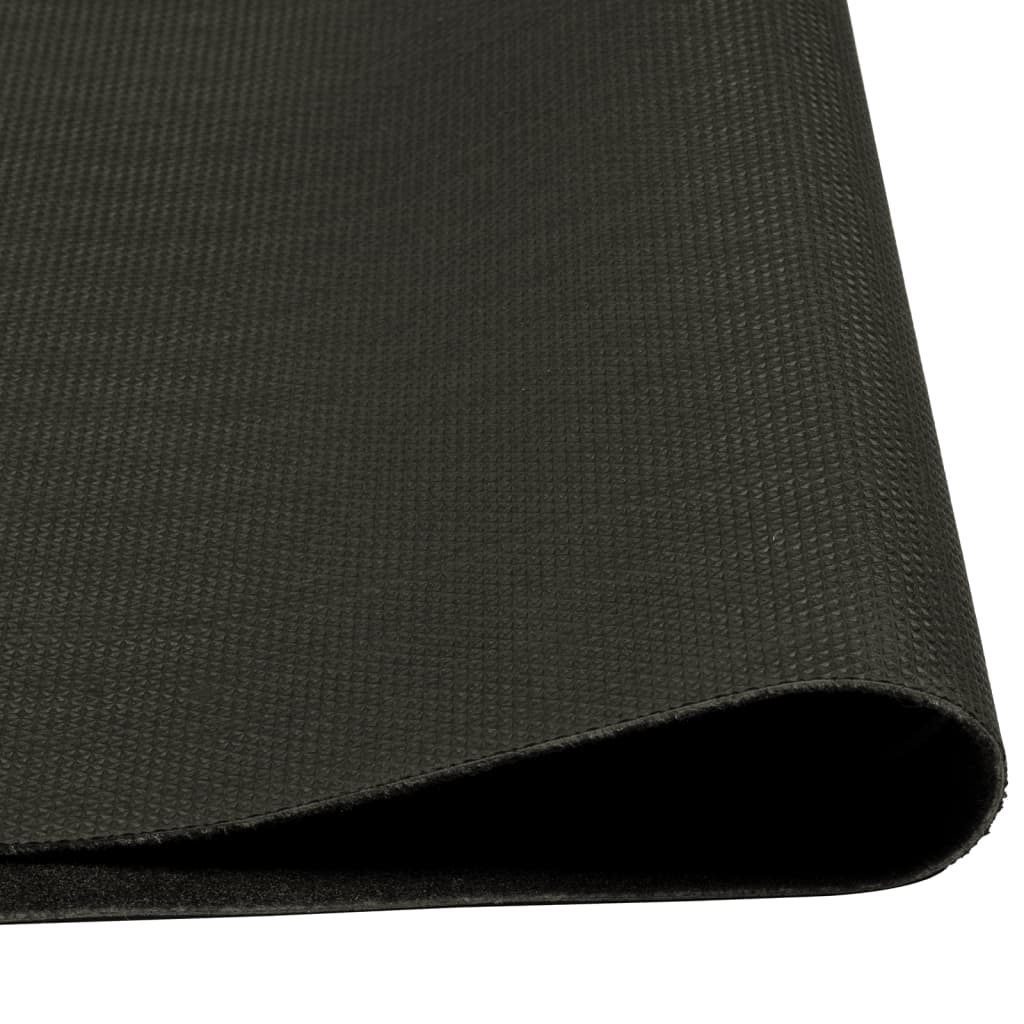 Tapis de cuisine lavable Tasse Noir 60x300 cm Velours