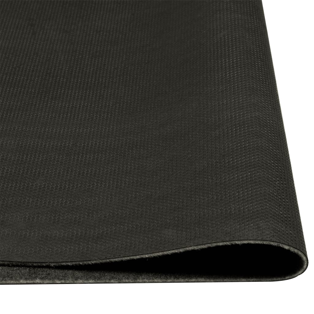 Tapis de cuisine lavable Vin Gris 60x180 cm Velours