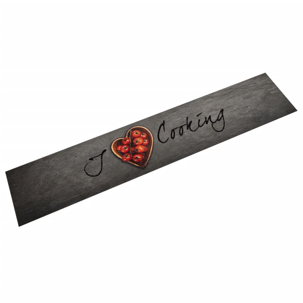 Tapis de cuisine lavable Cuisson 60x300 cm Velours
