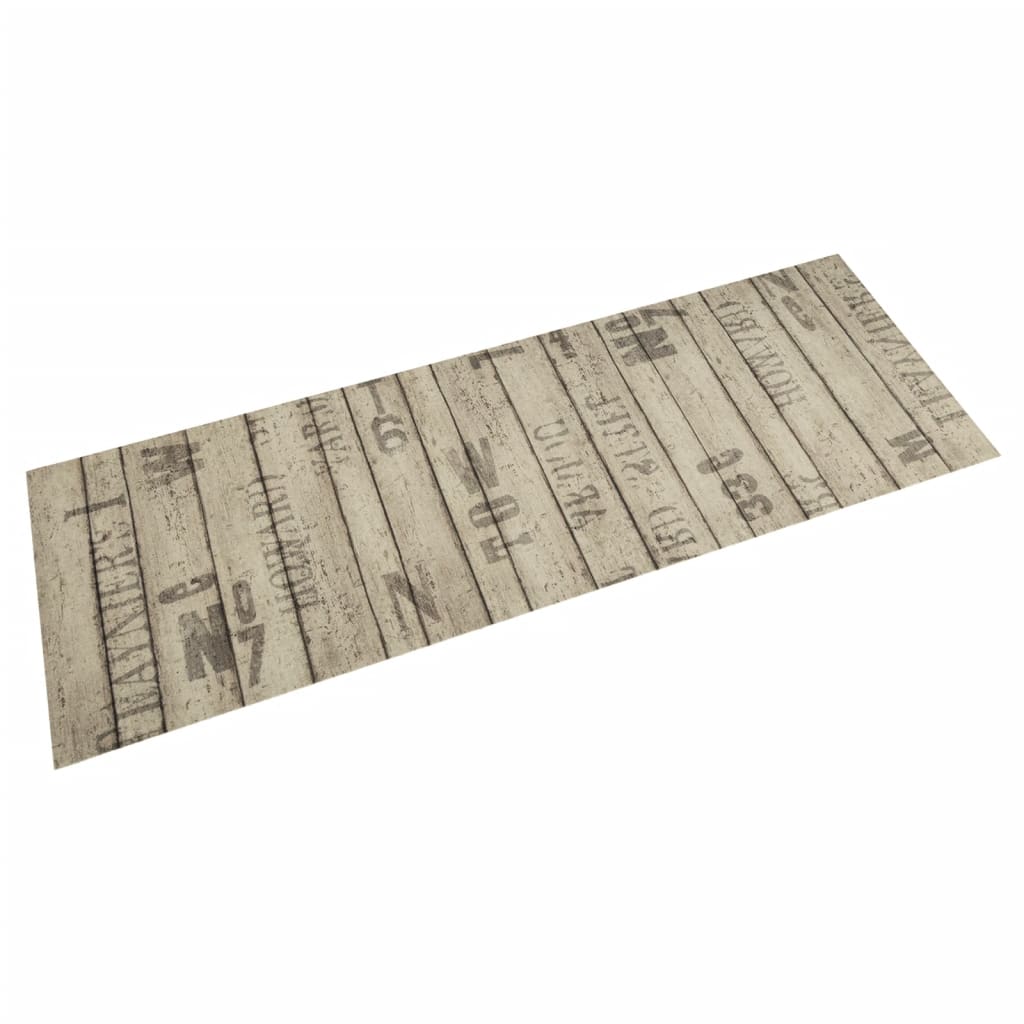 Tapis de cuisine lavable Clôture 45x150 cm Velours