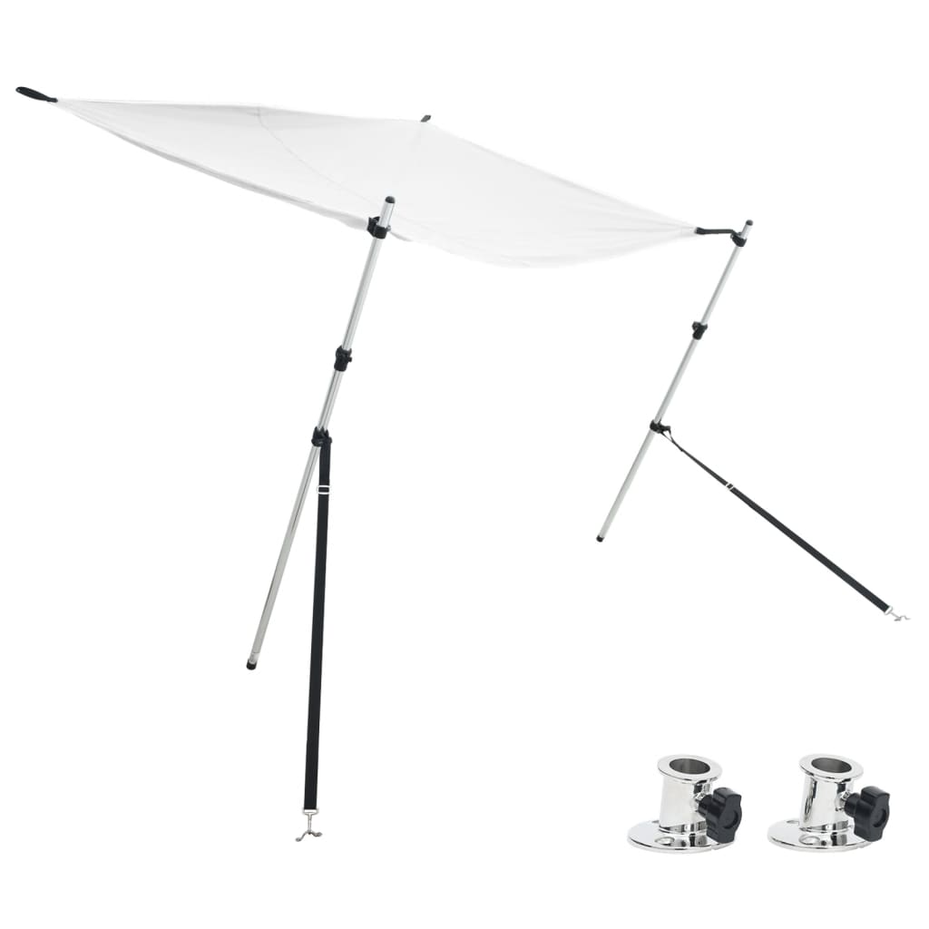 T-Top Shade Extension White 170x170x(113-182.5) cm