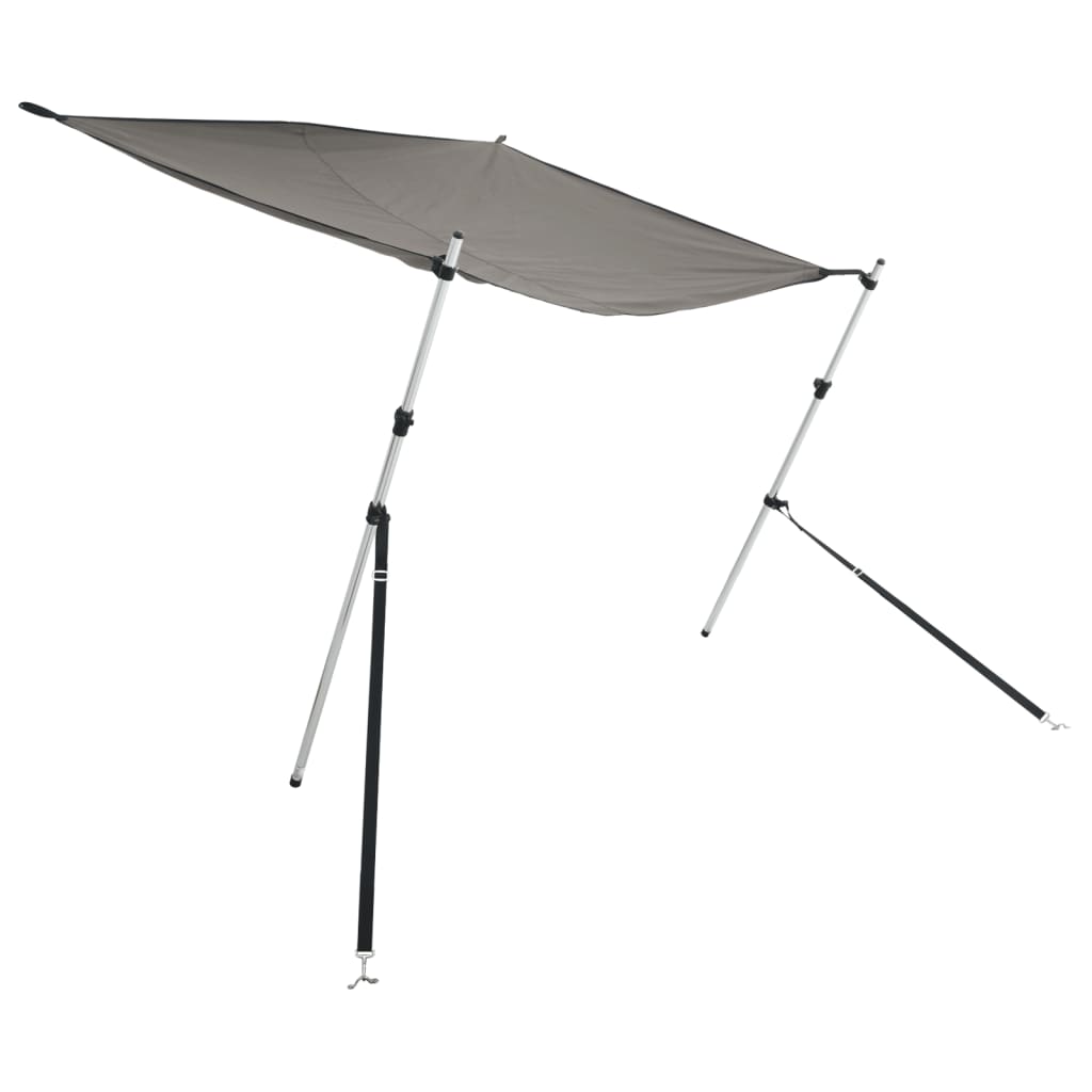 Extension de pare-soleil T-Top anthracite 170x170x(113-182,5) cm