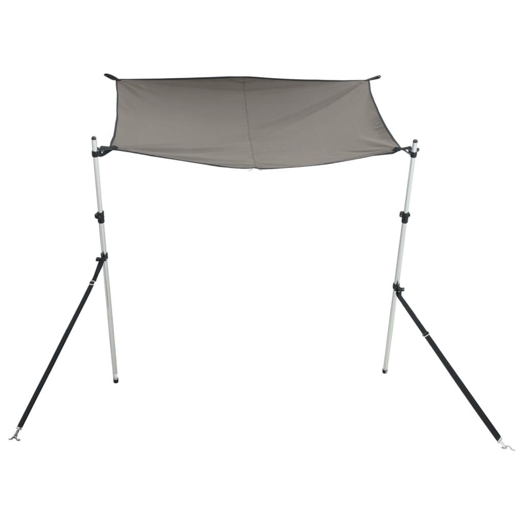 Extension de pare-soleil T-Top anthracite 170x170x(113-182,5) cm