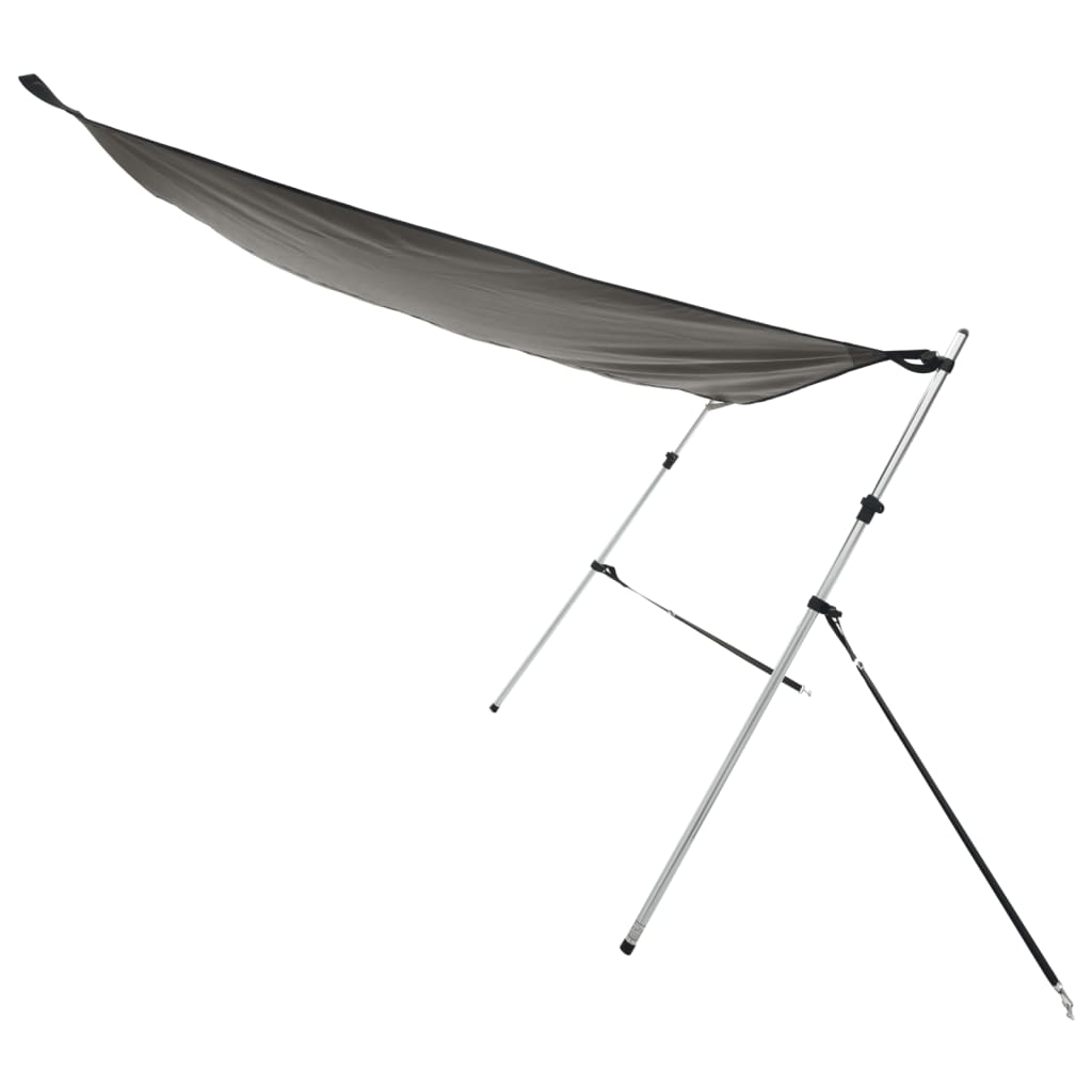 Extension de pare-soleil T-Top anthracite 170x170x(113-182,5) cm
